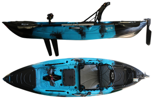 Tempest Pedal Fishing Kayak 9ft 4