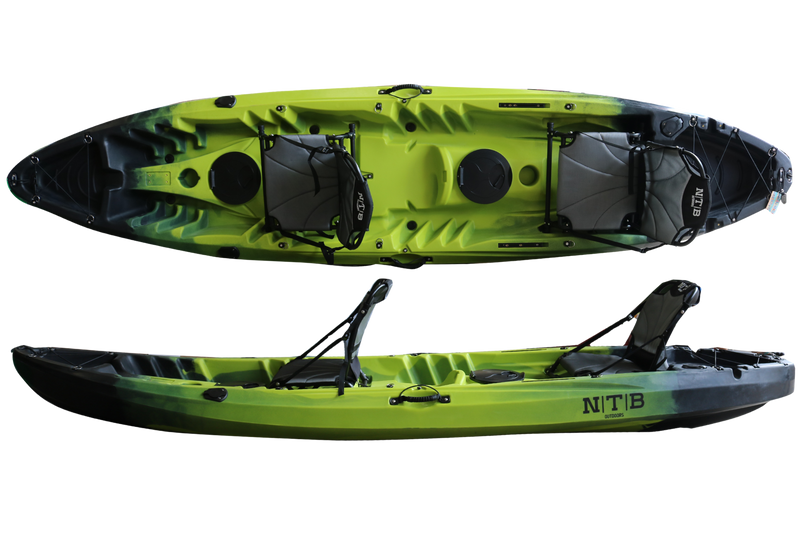 Load image into Gallery viewer, Crewcruise Pro Double Sit On Top Kayak 2 Plus 1 | 12ft 1"
