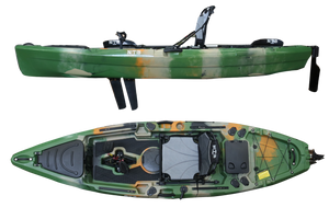 Nova Pedal Flap Fishing Kayak 11ft