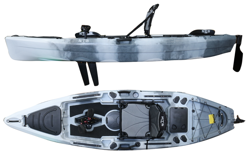 Load image into Gallery viewer, Nova Pedal Flap Fishing Kayak 11ft
